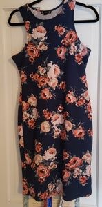 Floral print dress